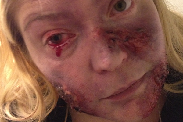 halloween-meikki rutto