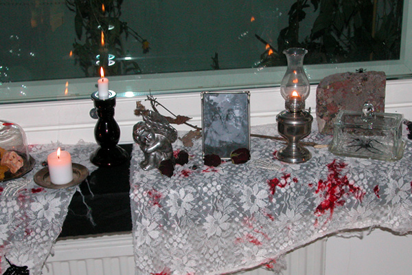 halloween-koristeita teema hautajaiset