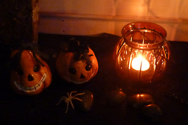 halloween-koristeita kurpitsat