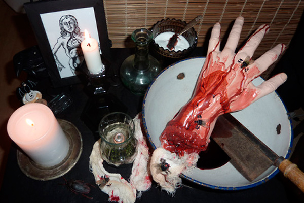 halloween-koristeita teema rutto