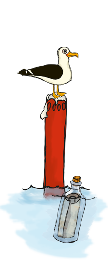 punainen merimerkki lokki istuu päällä eri asennossa liekö päässyt kakki